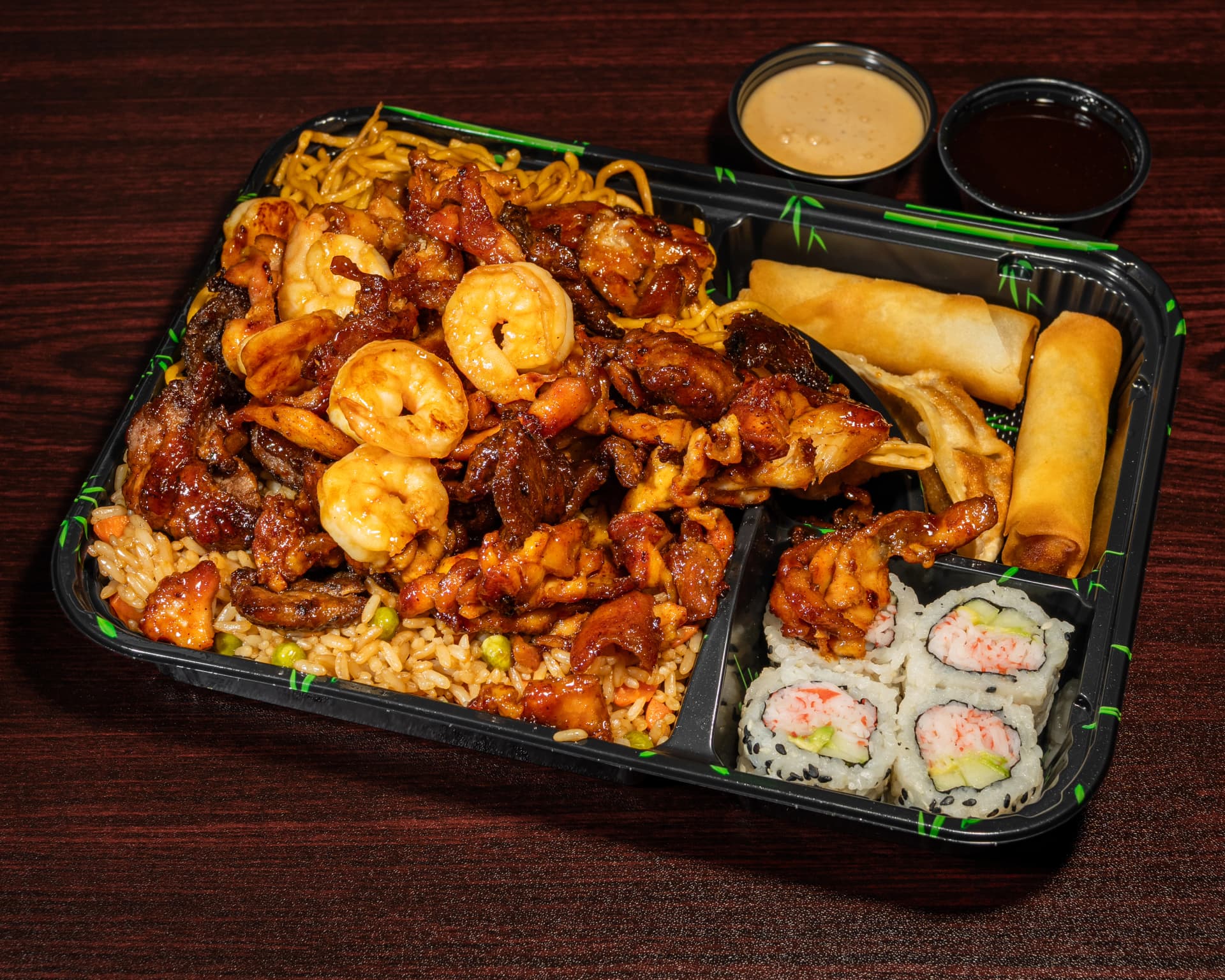 Chicken & Shrimp Bento
