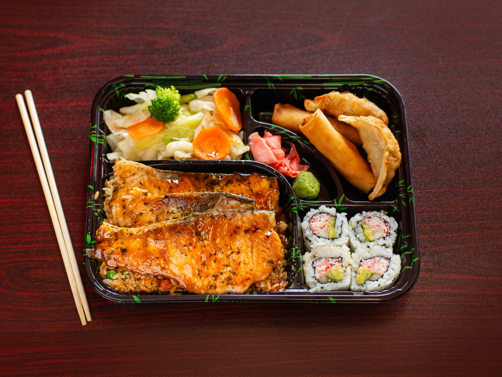 Salmon Bento